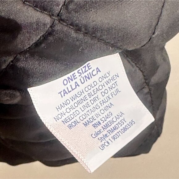 Americana Aviation Stars Stripes Trapper Hat Cap Skiing Snowboard Unisex - Picture 11 of 11